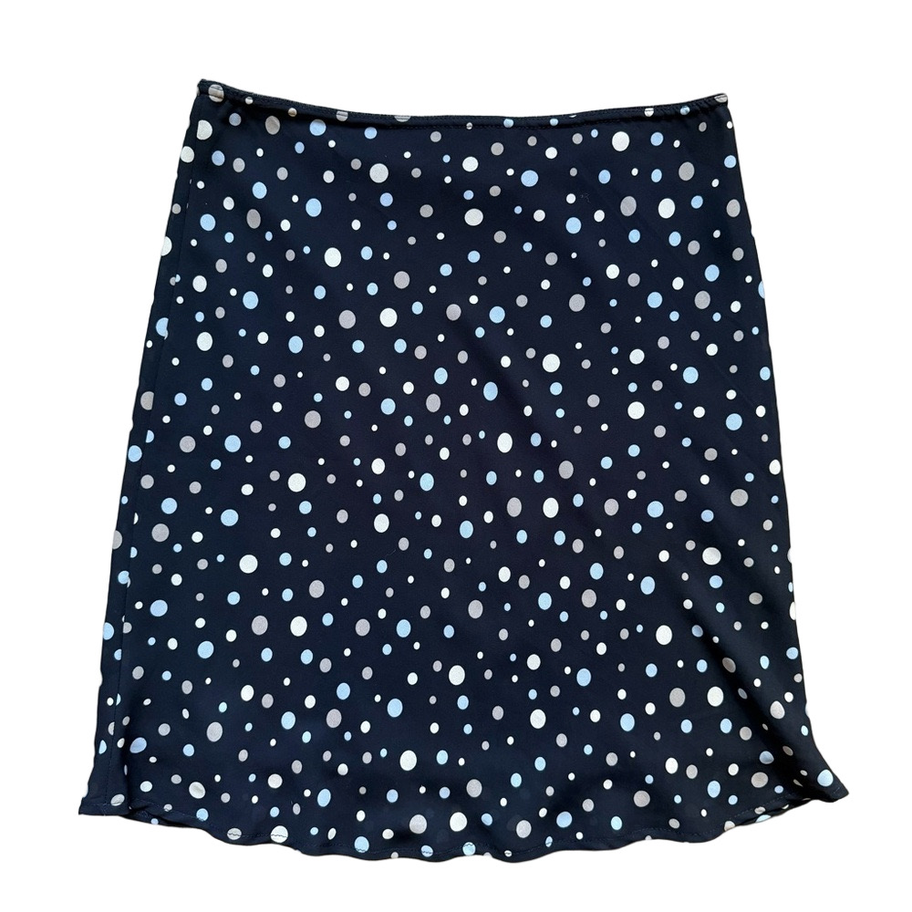 Ricki's Y2K Vintage Retro Black Blue Mini Pencil Skirt for Work Women’s M